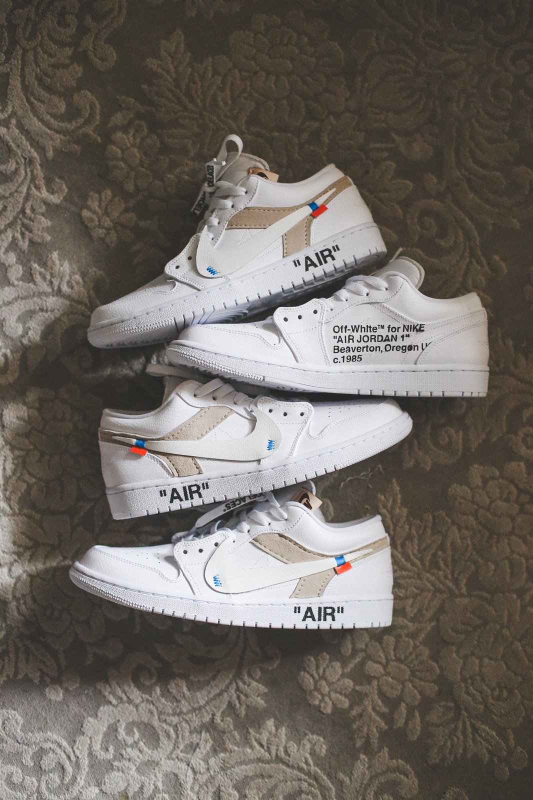 air jordan 1 low off white