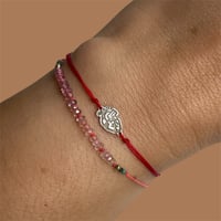 Image 2 of Small Anatomical heart bracelet