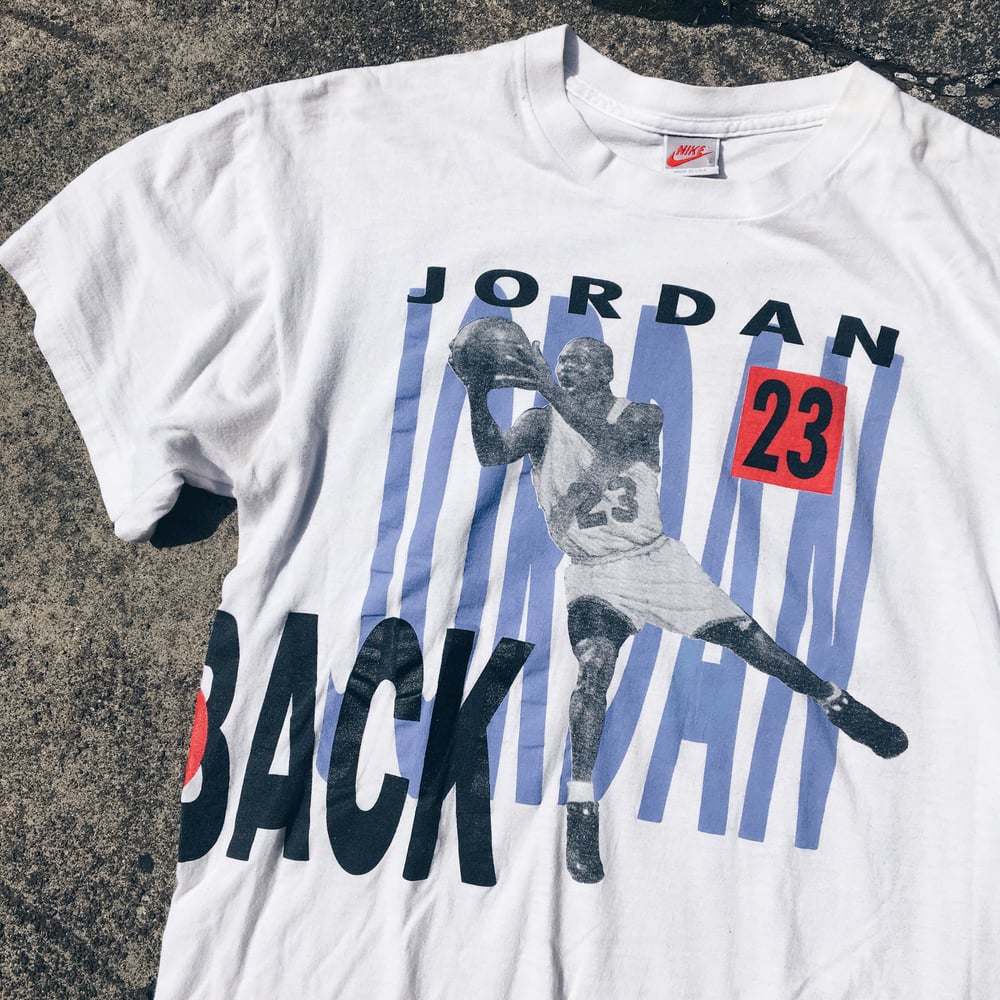 Image of Original Early 90’s Nike Air Jordan/Scottie Tee (White).