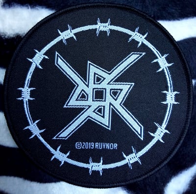 Image of RUYNOR - "Barbed Wire Logo" - Patch