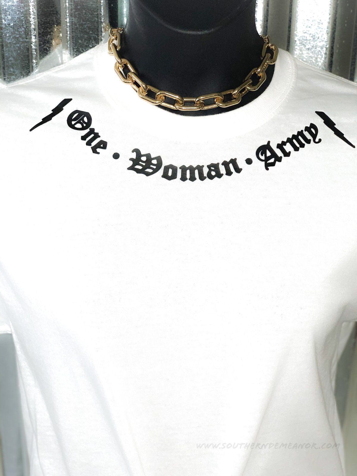 "One Woman Army" Signature Tee