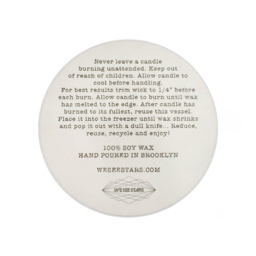 Image of We See Stars Hand Poured Candle: Jackson