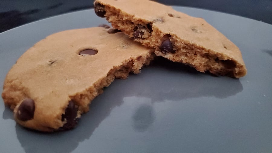 Image of Giant Peanut Butter Chocolate Chip Cookies