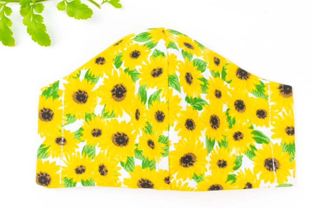 Image of Kids Sunflowers Mask