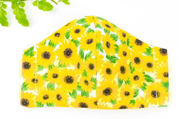 Image of Kids Sunflowers Mask