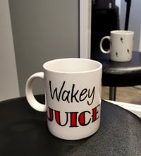 Wakey Juice Mug Traditional Tattoo Lettering