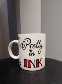 Pretty in Ink porcelain mug