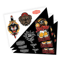 6-PACK STICKER SHEET