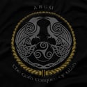 ABSU - THE GOLD TORQUES OF ULAID (GOLD & GREY PRINT) 1