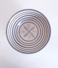 Image 2 of MOROCCAN STRIPED CERAMIC BIG BOWLS