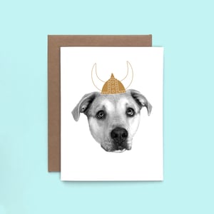 Image of Custom Pet Art - Pet Portrait - Custom Pet Greeting Cards