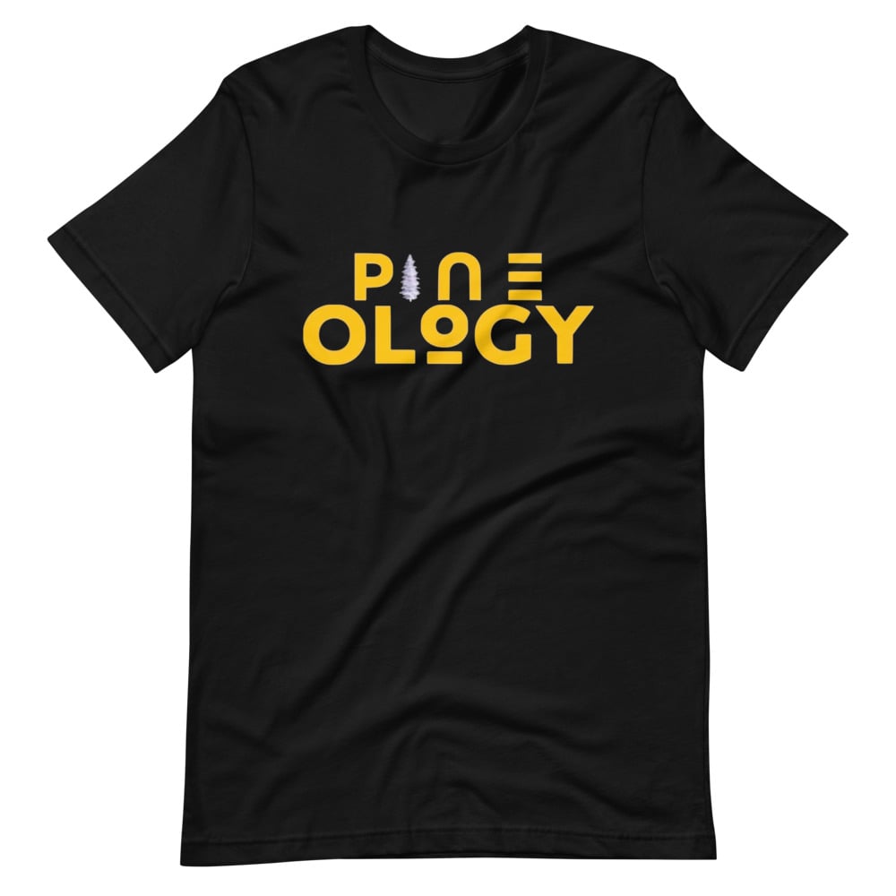 Image of Black & Yellow PINEology Short-Sleeve Unisex T-Shirt