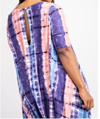 Image 3 of Plus Tie-Dye Jumpsuit