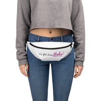 "I've Got Scars Baby!" Fanny Pack (white)