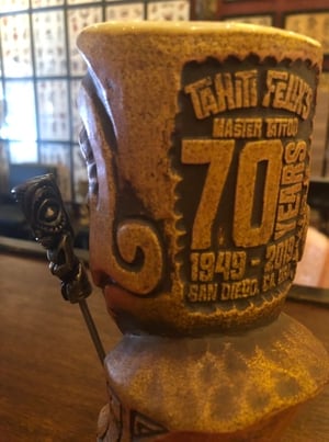 Image of Tahiti Felix 70th Anniversary Tiki Mug