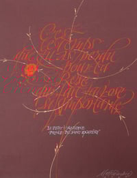 La rose , le petit prince