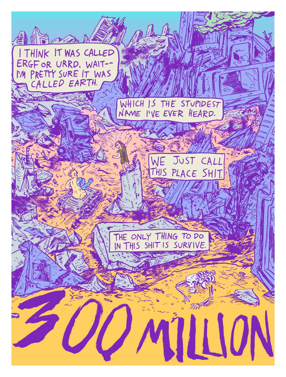 Survive 300 Million 1 by Pat Aulisio