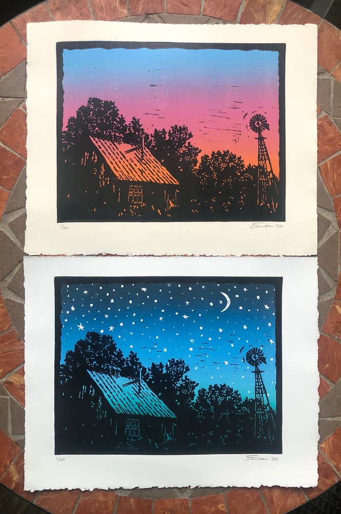 Image of Old Barns prints