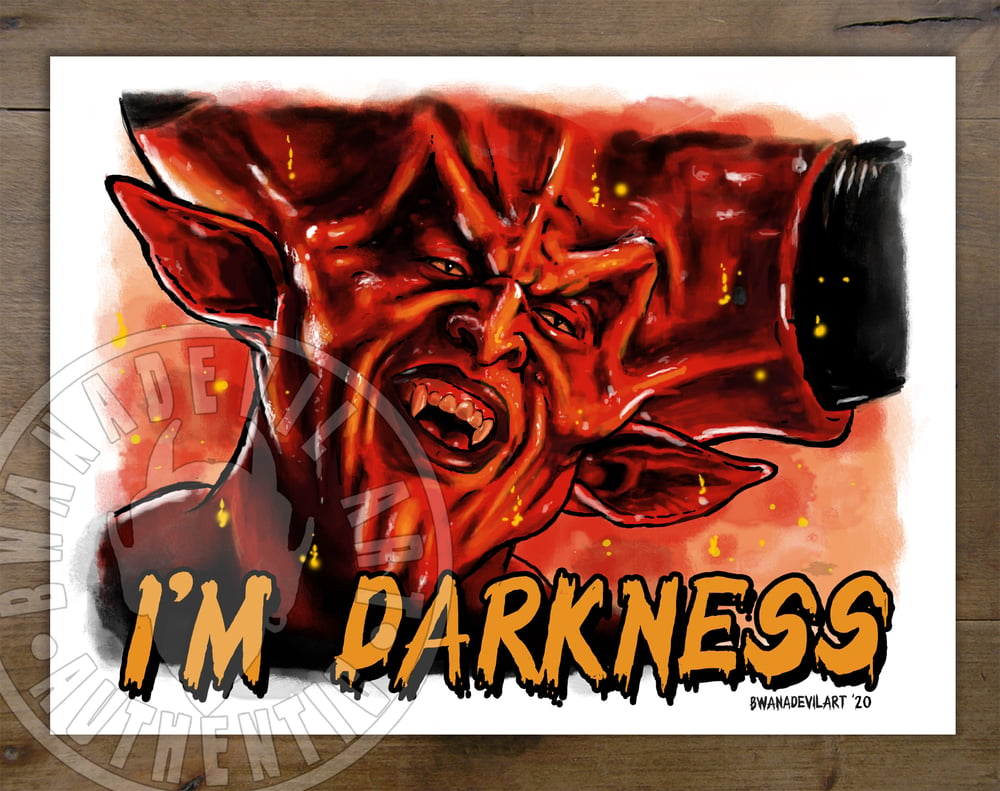 Image of Lord of Darkness from Legend (Tim Curry) Art Print
