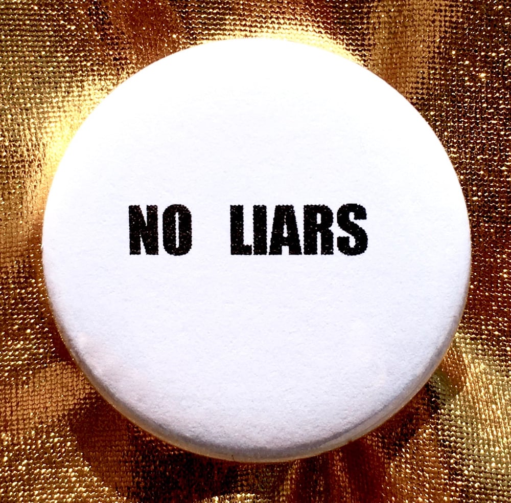 Image of Button #28 (No Liars)