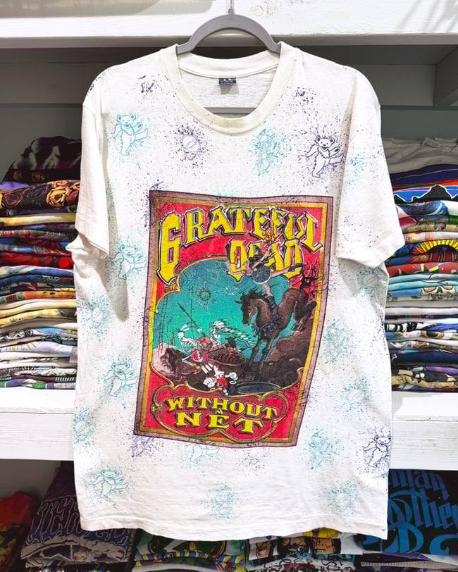 Grateful Dead 1991 ‘Without a Net’ Lot T-Shirt - Fits L
