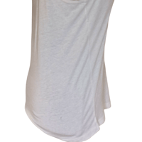 Image 8 of Vintage 1990s Stussy White Tank Top - Rydim for Jah Irie Feeling - Size Small