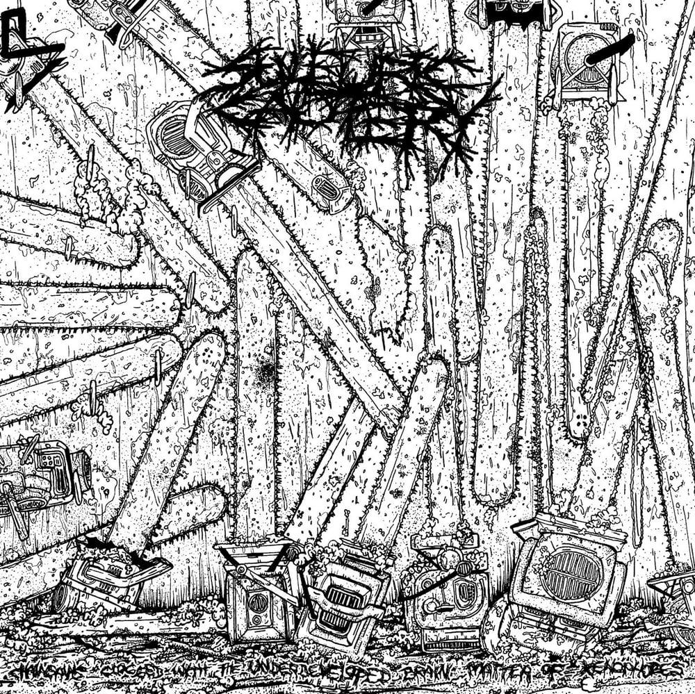 Image of Sulfuric Cautery - Chainsaws Clogged With the Underdeveloped Brain Matter of Xenophobes 12"