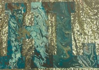 Image 3 of 13” Acrylic Pour Letter