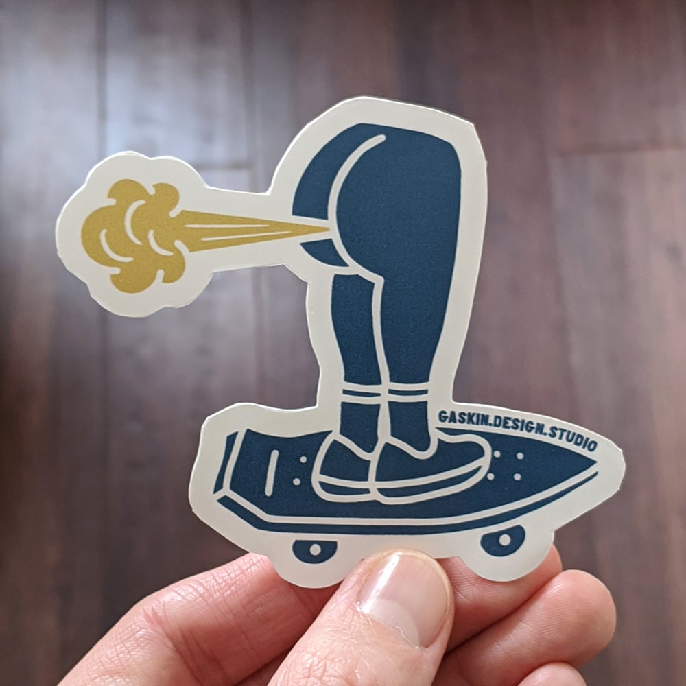 Image of Save A Push, Rip A Fart Sticker