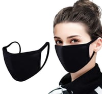 Image 1 of Black Face Mask 