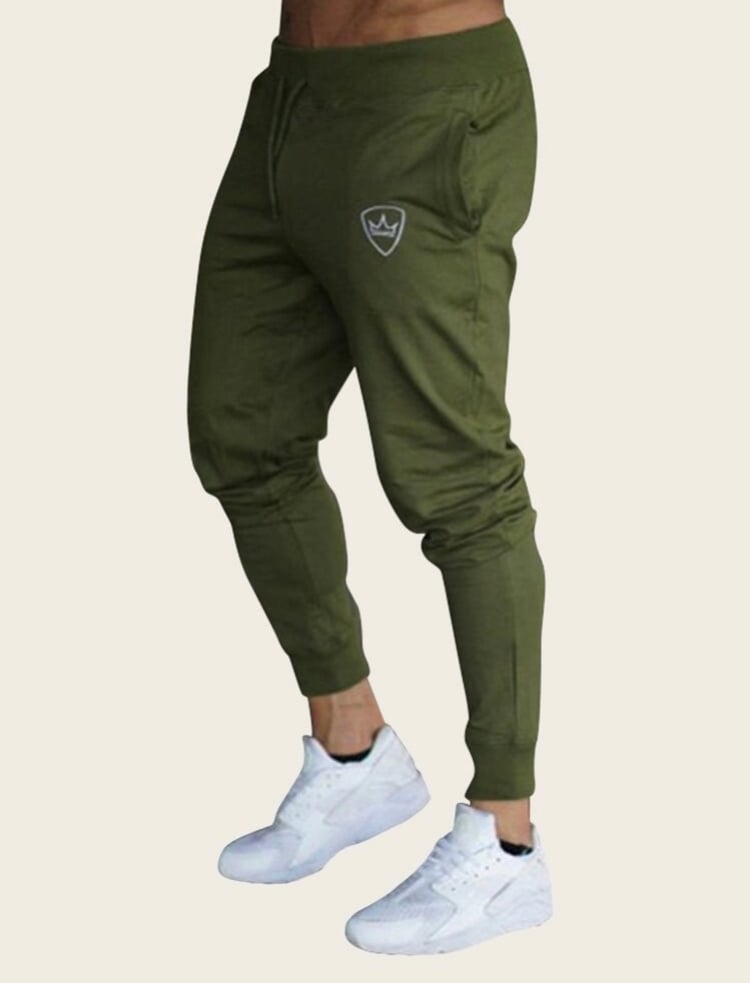 army green joggers