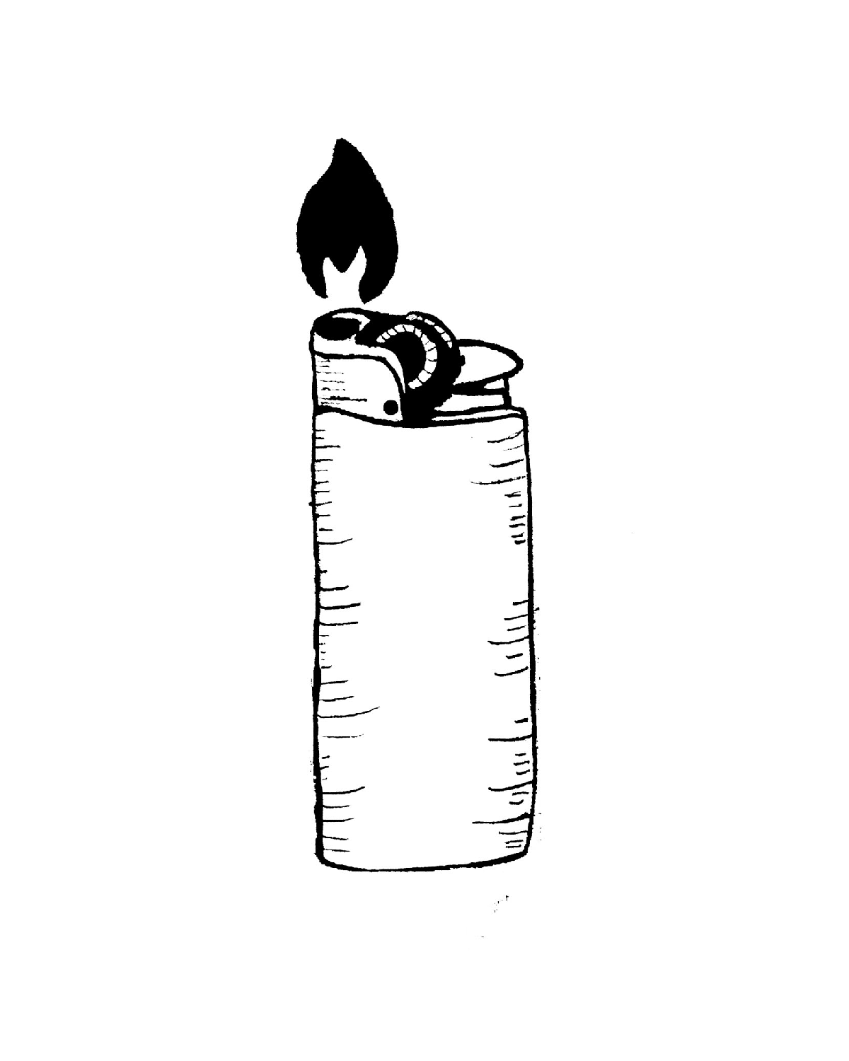 Leave the light on Print