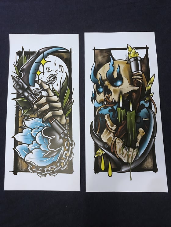 Image of Reaper Print Set