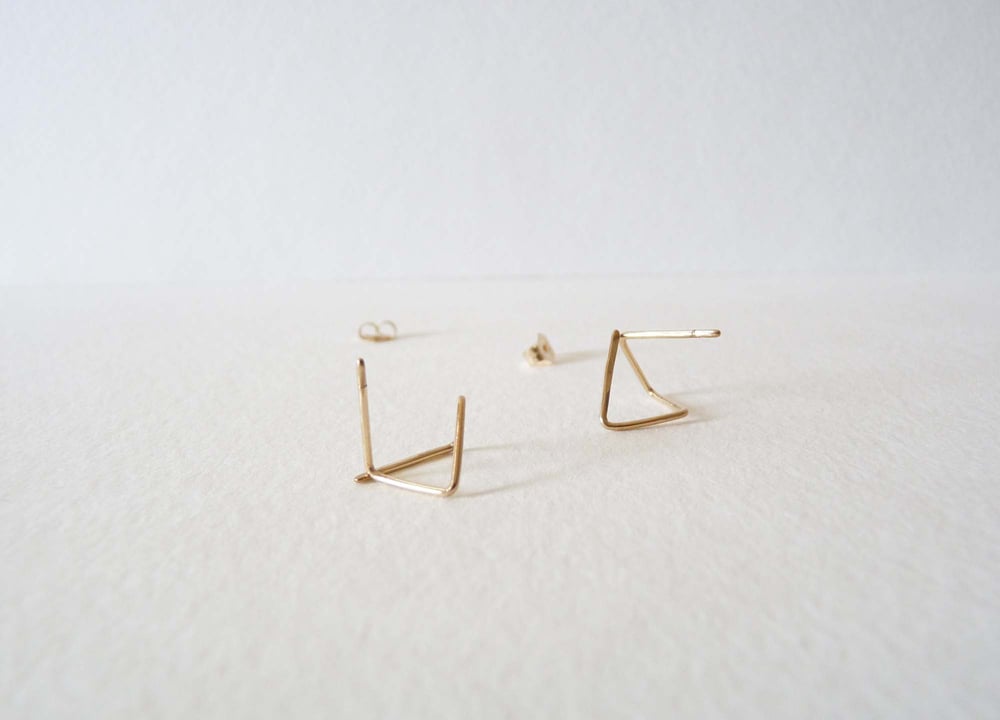 Image of Pyramide earrings
