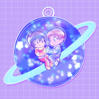 Image 4 of 'Space Drifters' Klance and Shance Water Charms 