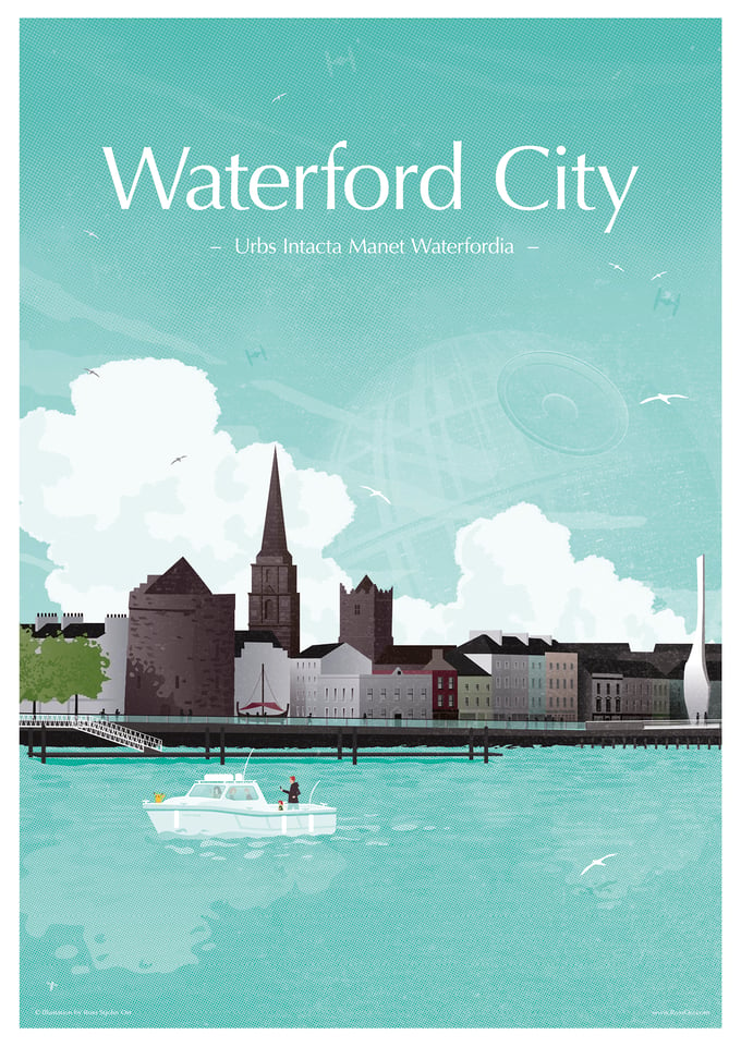 Image of Waterford City Travel Poster