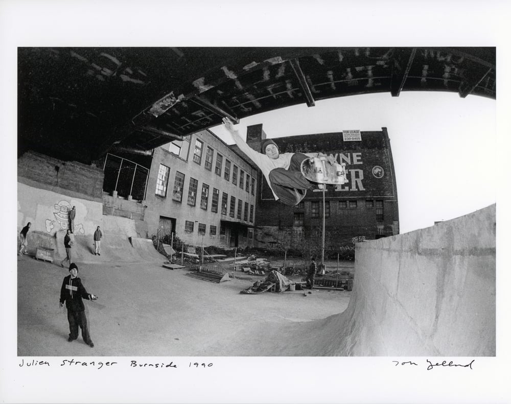 Julien Stranger Burnside 1991, by Tobin Yelland