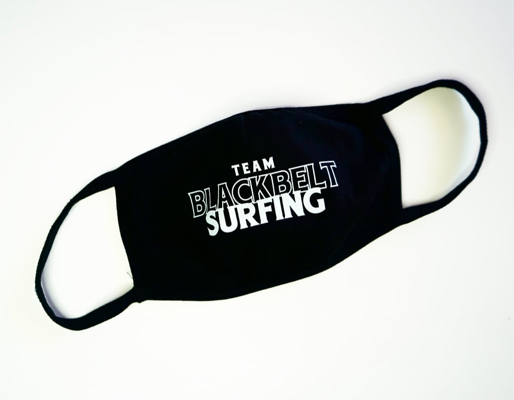 Image of Team Black Belt Surfing Face Mask 