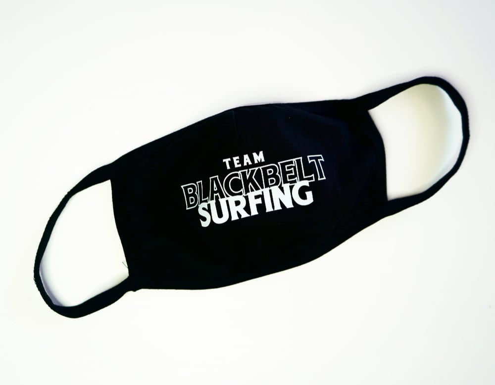 Image of Team Black Belt Surfing Face Mask 