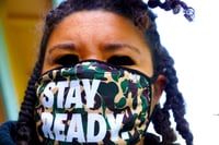 MASK ON Stay Ready CAMO
