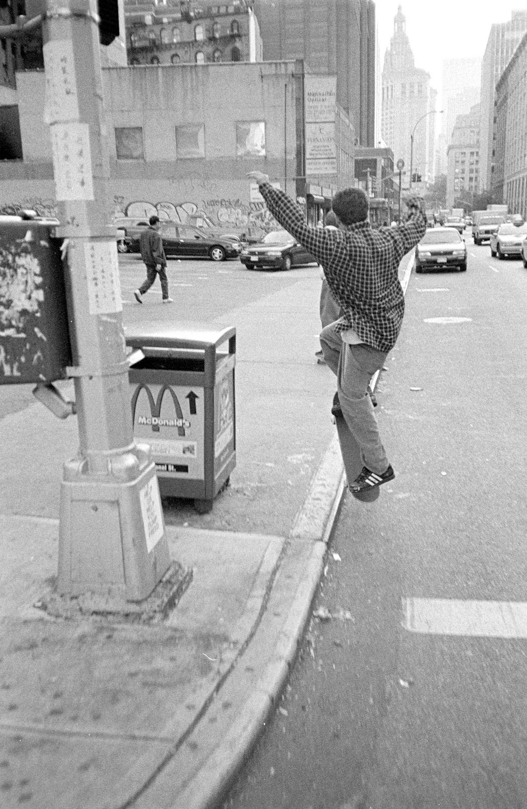 Mark Gonzales, New York City, 1996 by Tobin Yelland