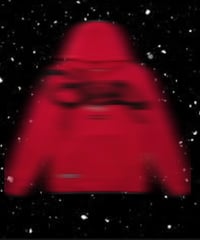 Black And Red Graffiti Hoodie