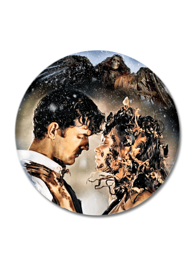 Image of Of Death Of Love by DeathStyle Art (Button & Sticker)
