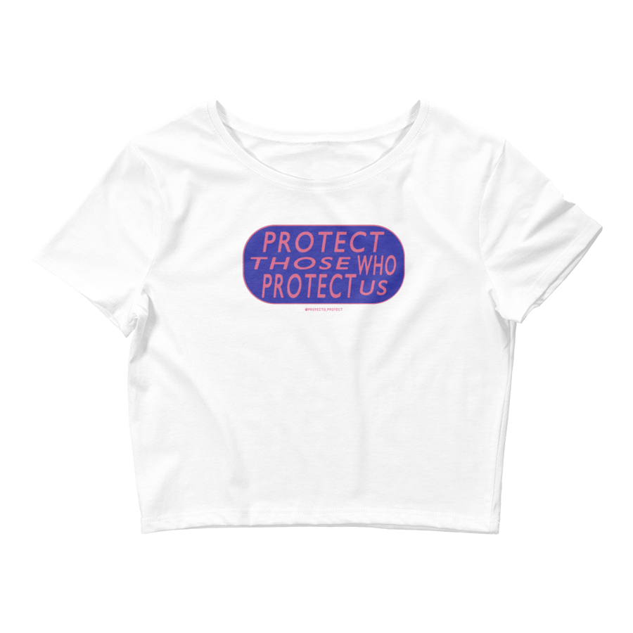 Image of PTWPU Baby Tee in White