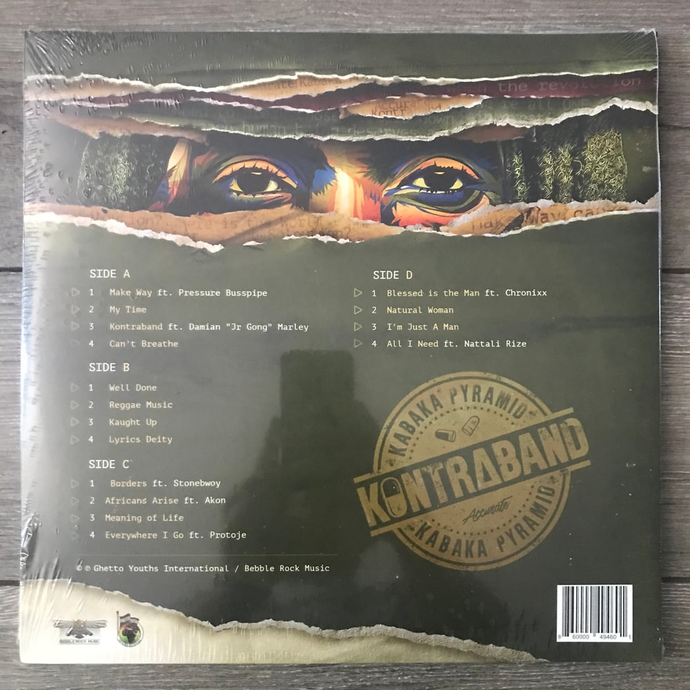 Image of Kabaka Pyramid - Kontraband Vinyl 2xLP