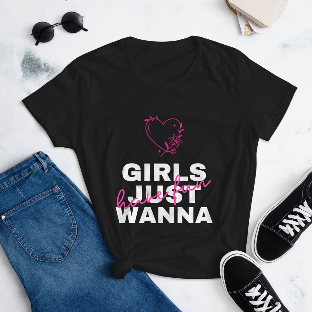 Image of Girls Just Wanna Have Fun - Short Sleeve T-Shirt