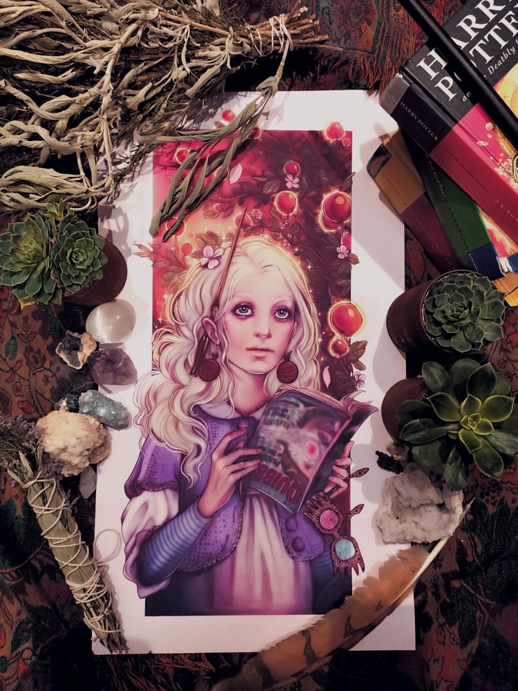 Image of Luna  Lovegood Print
