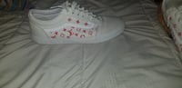 louis Vuitton print vans