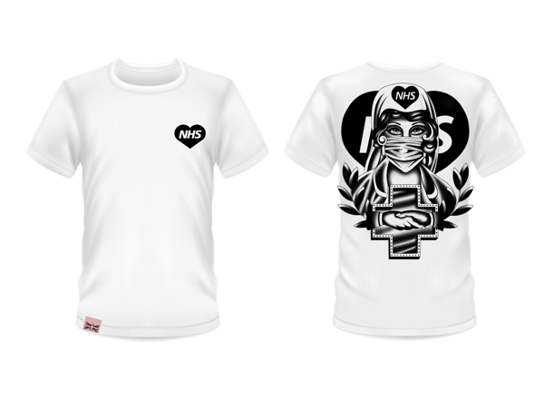 Image of NHS Tee - White