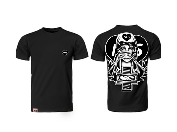 Image of NHS Tee - Black